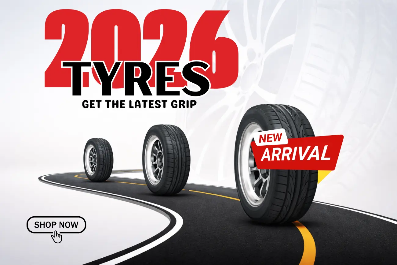 Shop latest 2026 fresh stock tyres online in UAE at TyresCart